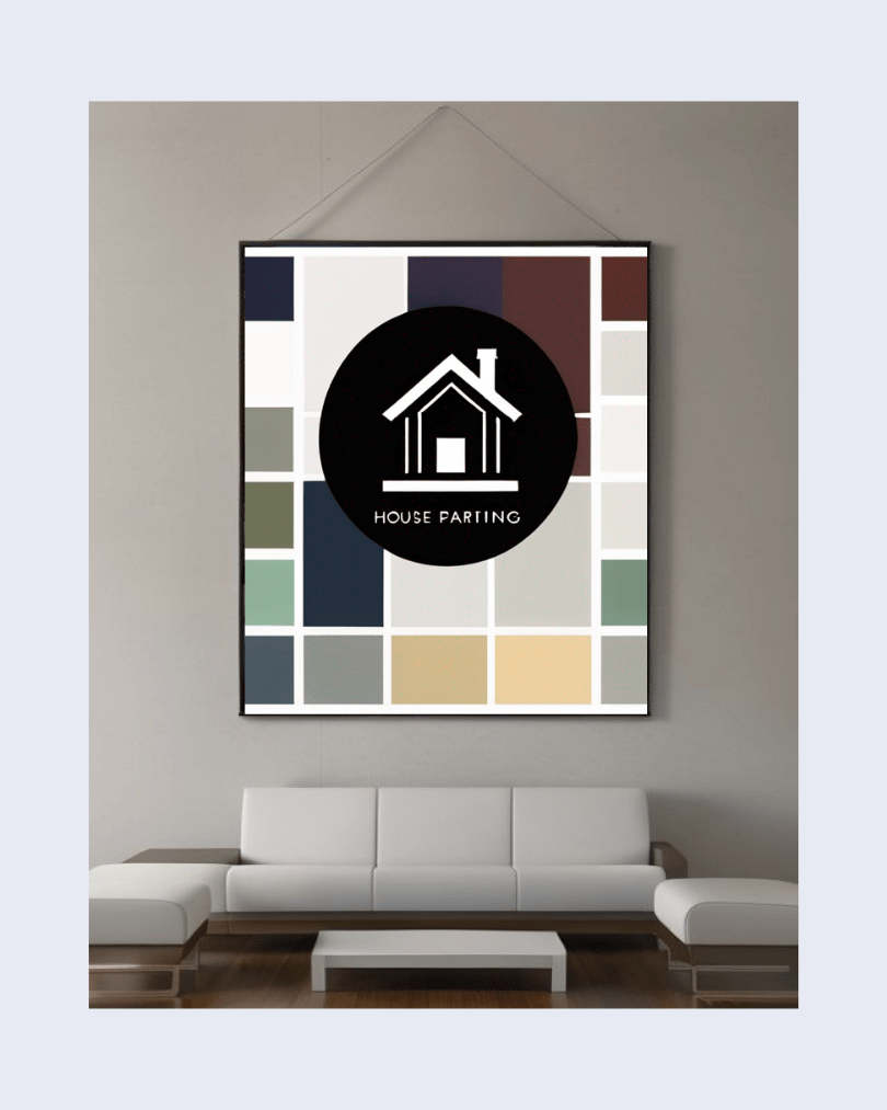 home painting in situ poster, decor, interior design