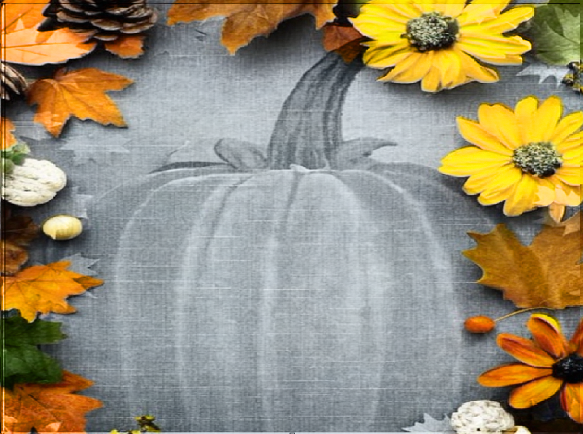 fall decoration background