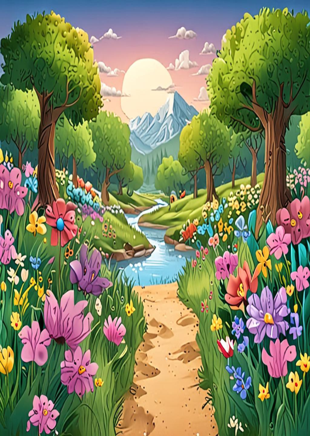 spring seasonal artwork