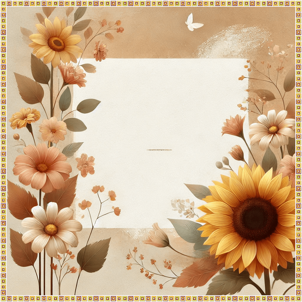 Explore Rustic Wooden Backgrounds with Floral&nbsp;Borders