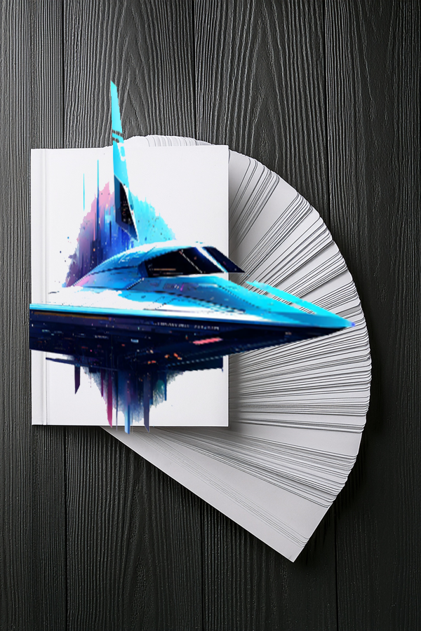 digital art poster mock up