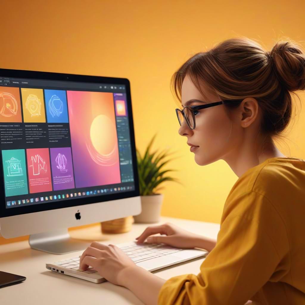 girl web formatting images